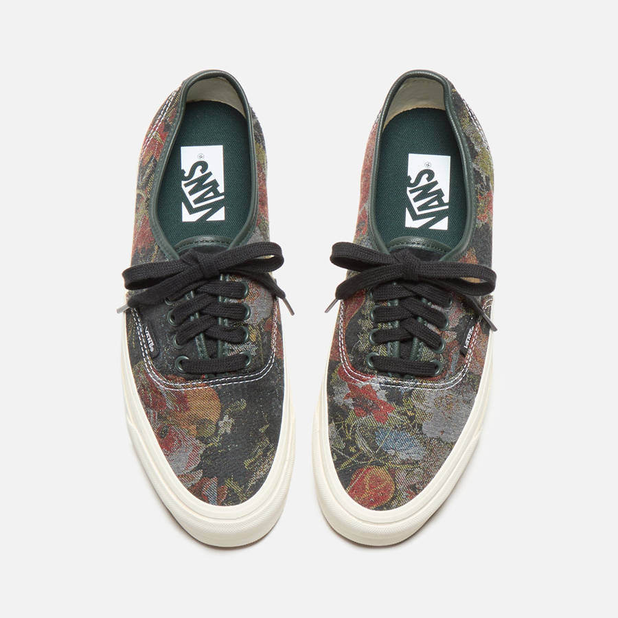 Black Men Kith VANS LX Authentic Reissue 44 Sneakers | 8034-IFMBA