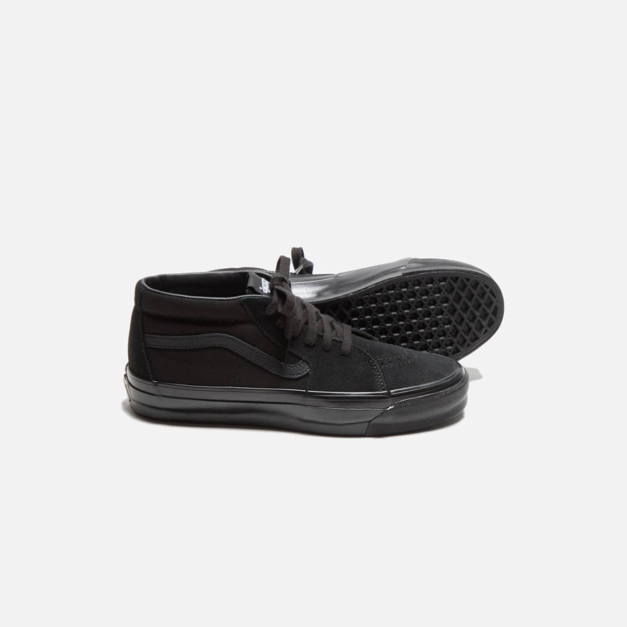 Black Men Kith VANS SK8-Mid Reissue 83 LX Sneakers | 4381-XVIQN