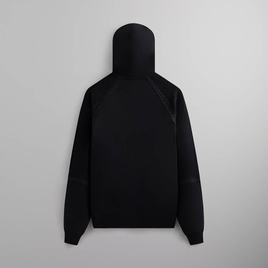 Black Men Kith Vale Raglan Hoodie Sweatshirts | 3260-TUEHI
