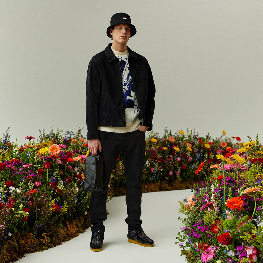 Black Men Kith Varick Taper Jeans | 0964-TFNZA