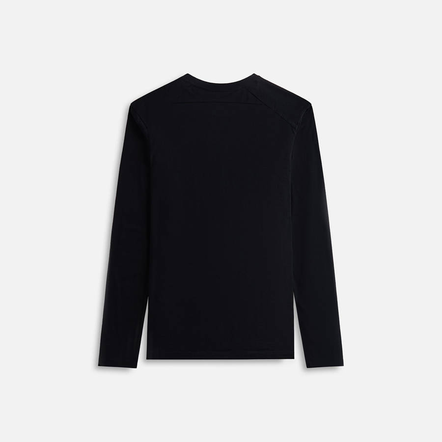 Black Men Kith Veilance Frame Long Sleeves T-Shirt | 4620-YBIVP