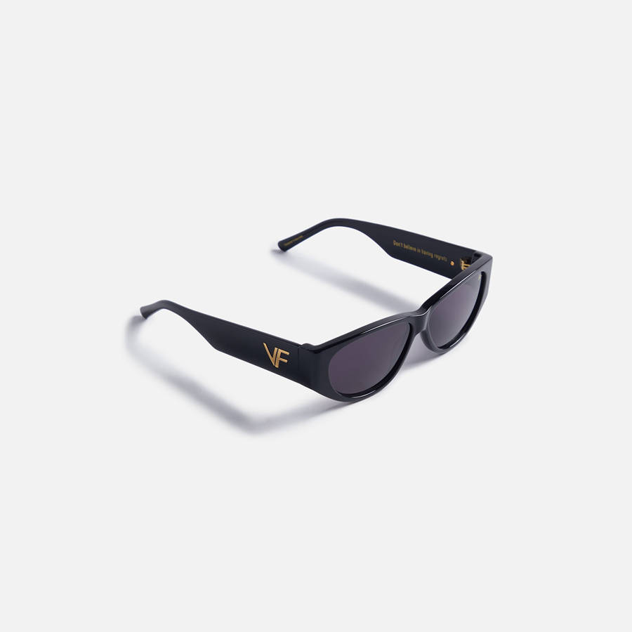 Black Men Kith Vintage Frames Slash Sunglasses | 1942-VDXBU