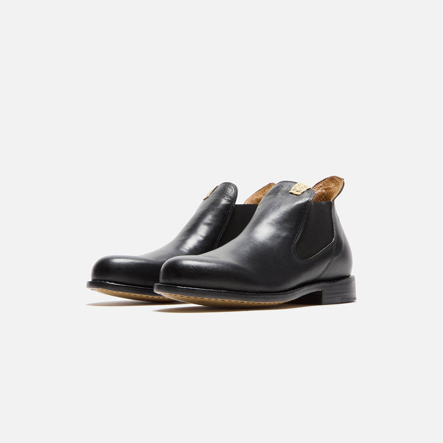 Black Men Kith Visvim Gornergrat Mid-Folk Boots | 7234-BAQSJ