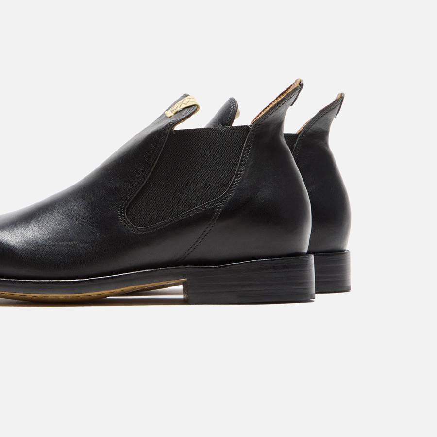 Black Men Kith Visvim Gornergrat Mid-Folk Boots | 7234-BAQSJ