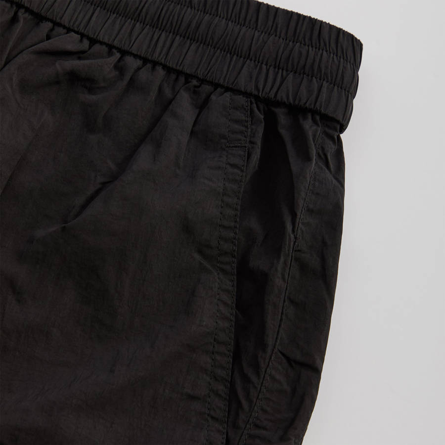 Black Men Kith Wrinkle Nylon Chauncey Cargo Pants | 7916-OGXQW