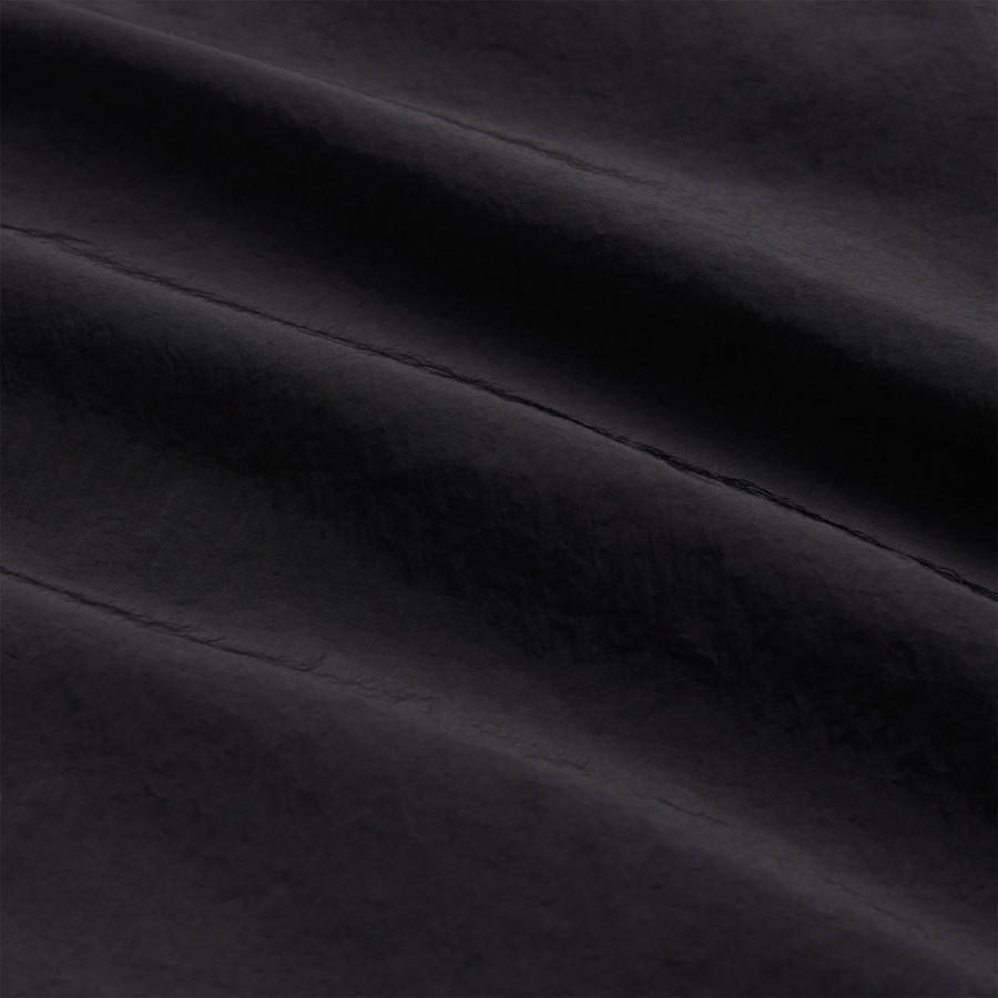 Black Men Kith Wrinkle Nylon Jonas Coaches Jackets | 9132-KNZMQ