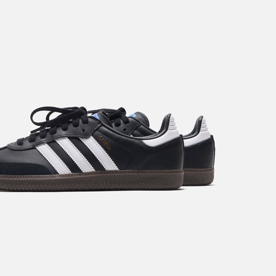 Black Men Kith adidas Samba OG Sneakers | 0254-SYPWF
