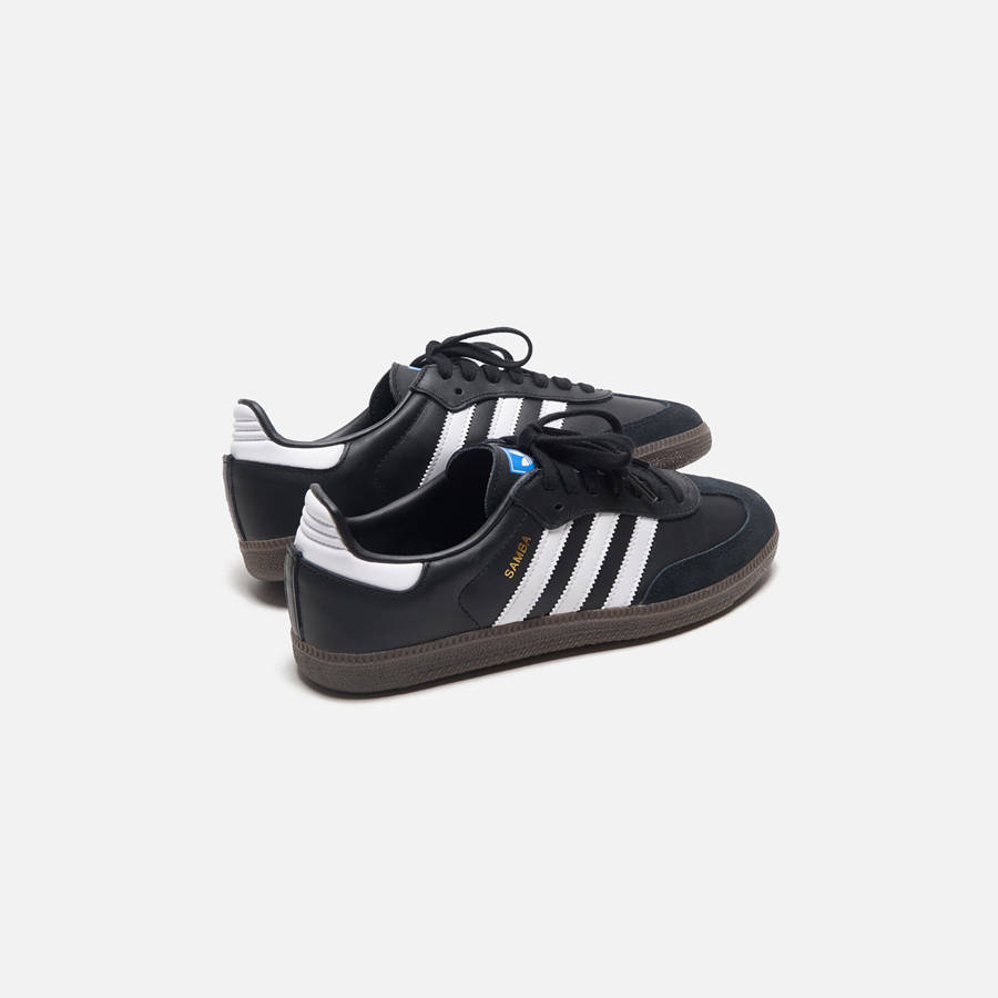 Black Men Kith adidas Samba OG Sneakers | 0254-SYPWF
