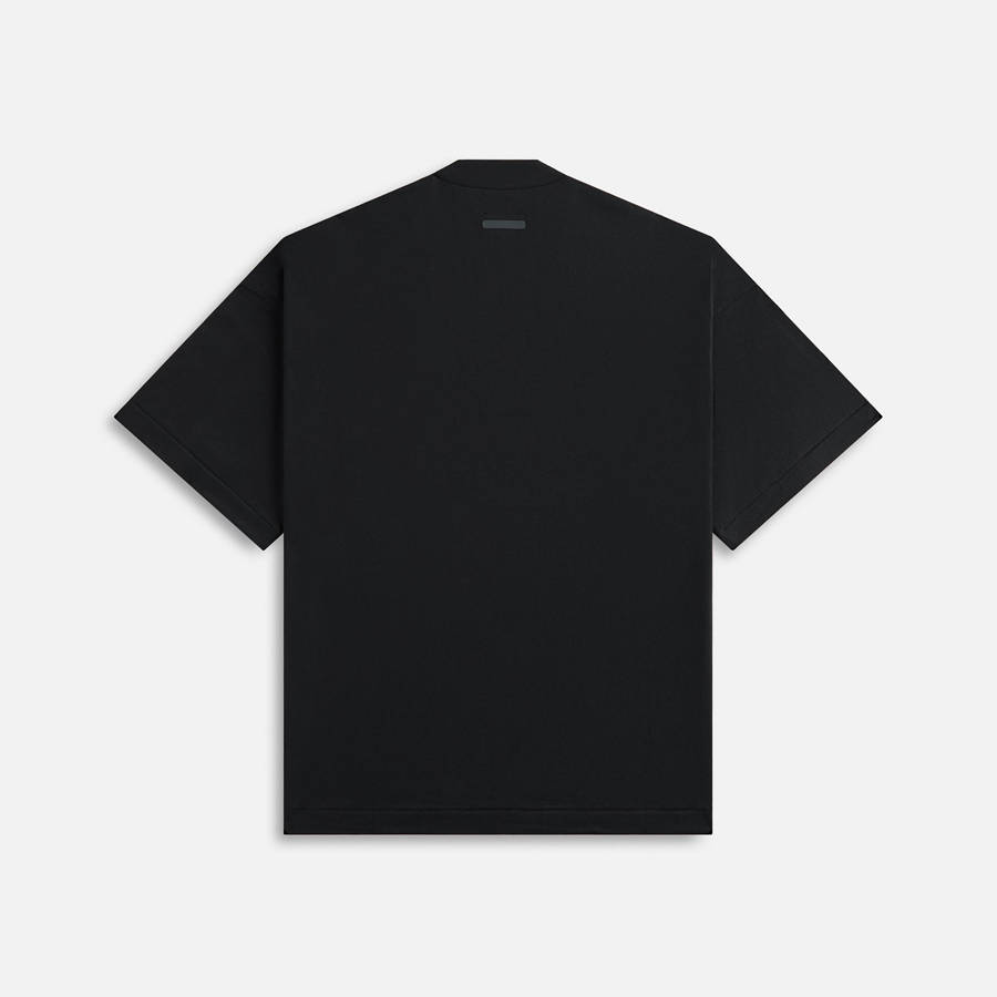 Black Men Kith adidas x Fear of God Athletics Heavy Jersey V-Neck T-Shirt | 4018-LIFSC