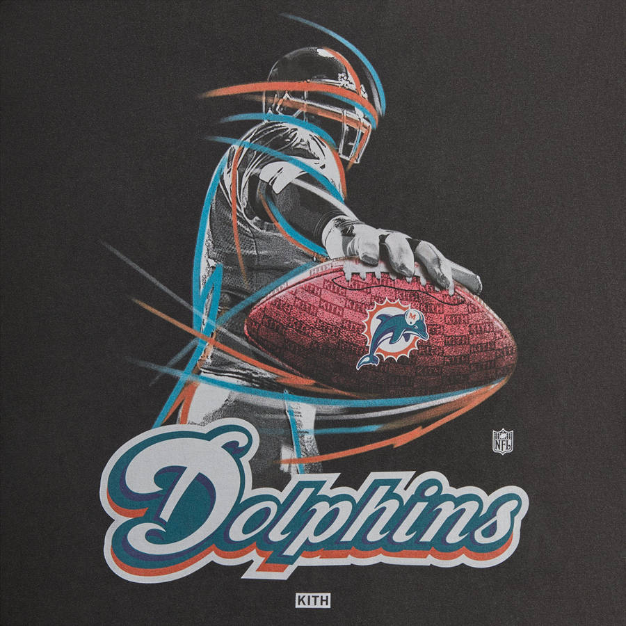Black Men Kith and '47 for the NFL: Dolphins Vintage Shirts | 0873-SWQJI