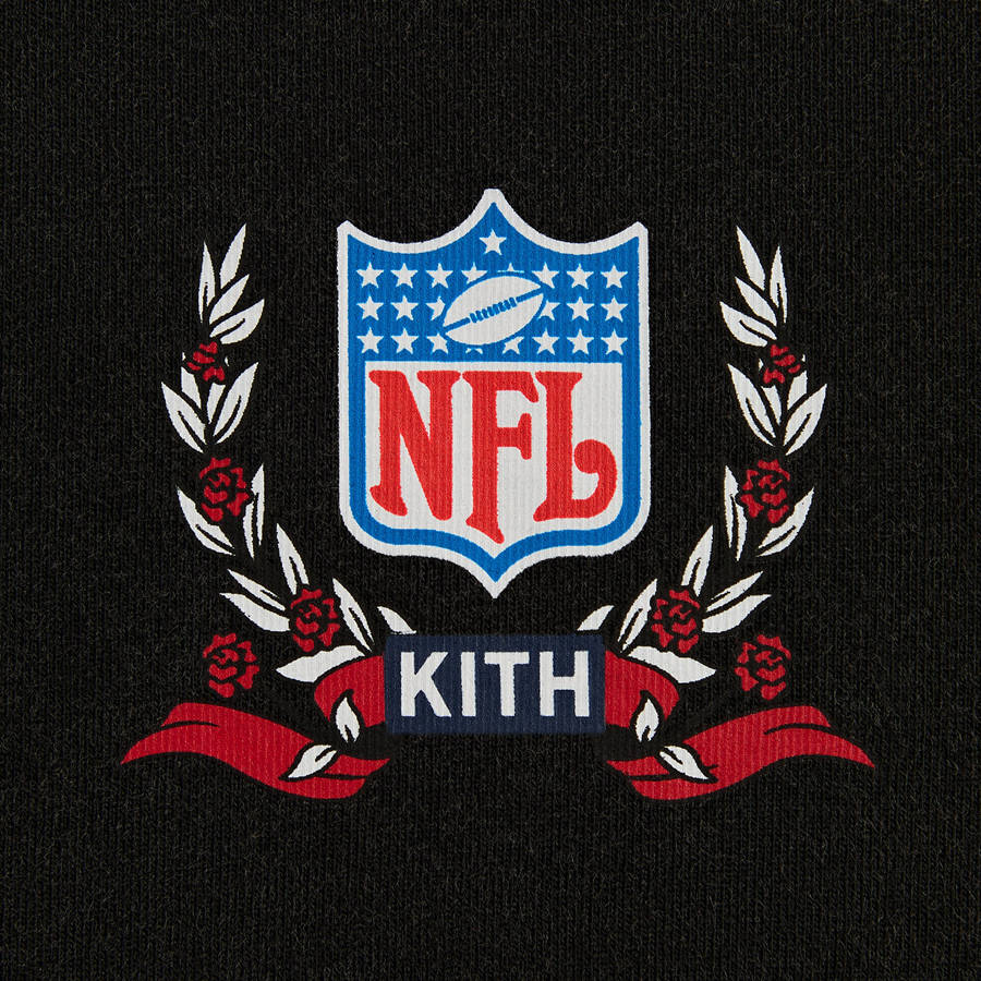 Black Men Kith and '47 for the NFL: Giants Vintage Long Sleeve T-Shirt | 4392-EHQAU