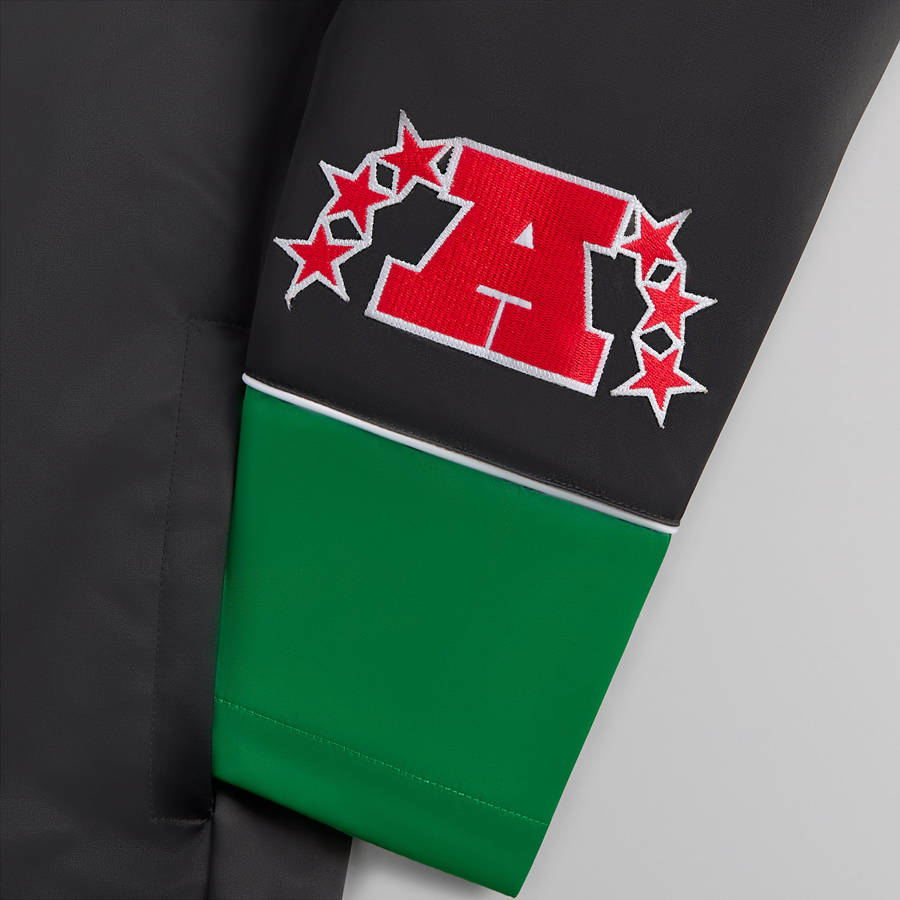 Black Men Kith and '47 for the NFL: Jets Kieran Coaches Jackets | 3809-LNAID