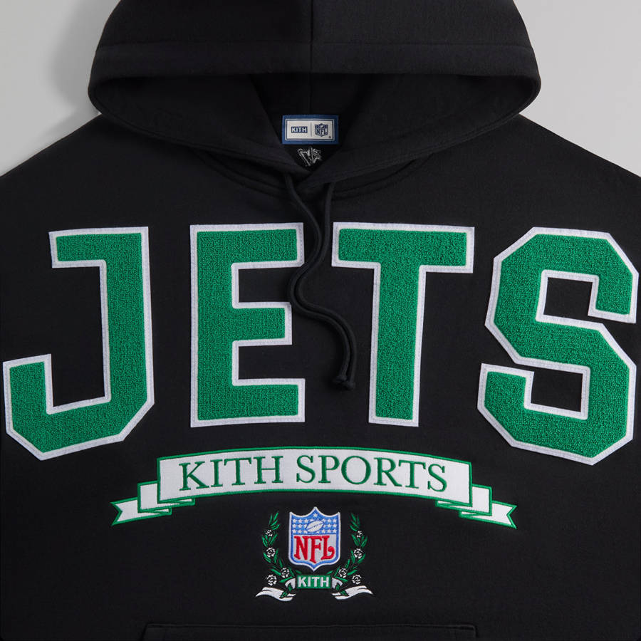 Black Men Kith and '47 for the NFL: Jets Nelson Hoodie | 1905-NXFDI