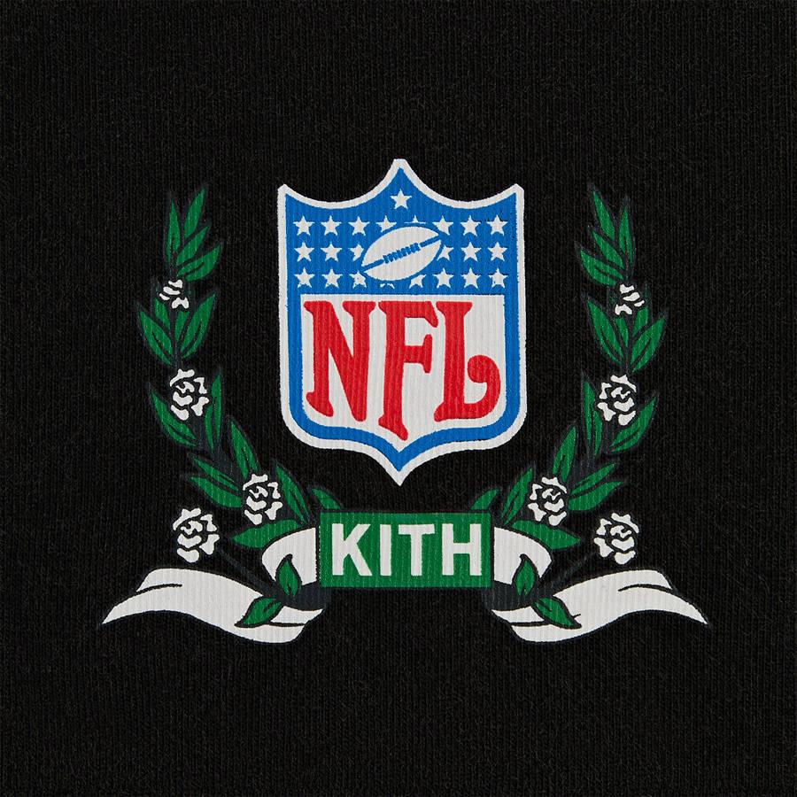 Black Men Kith and '47 for the NFL: Jets Vintage Long Sleeve Shirts | 9385-PQDFZ