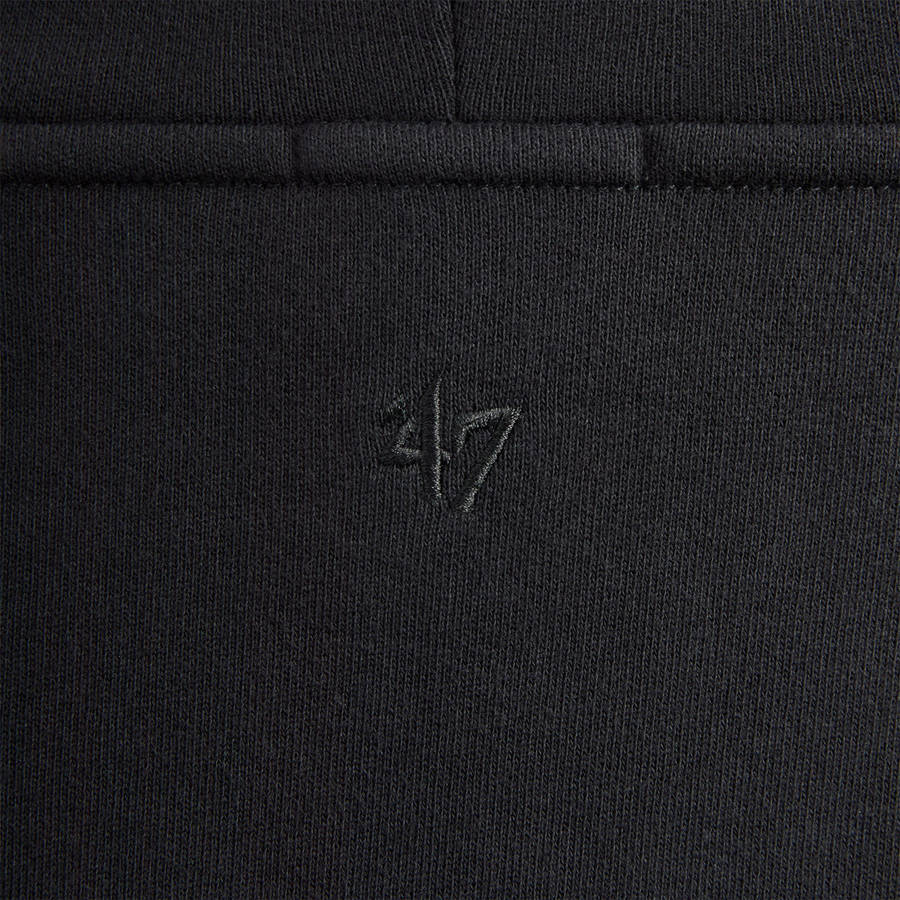 Black Men Kith and '47 for the NFL: Raiders Nelson Hoodie Sweatshirts | 6048-KJPYC