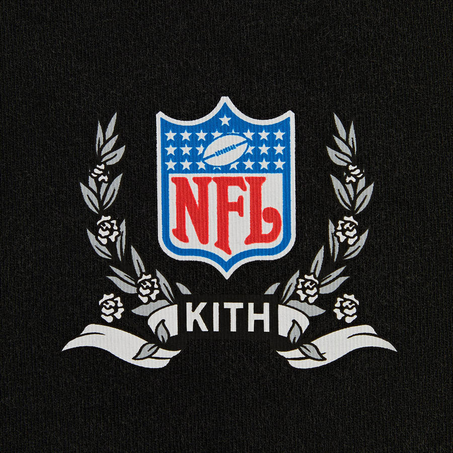 Black Men Kith and '47 for the NFL: Raiders Vintage Long Sleeve Shirts | 3542-EXBHG