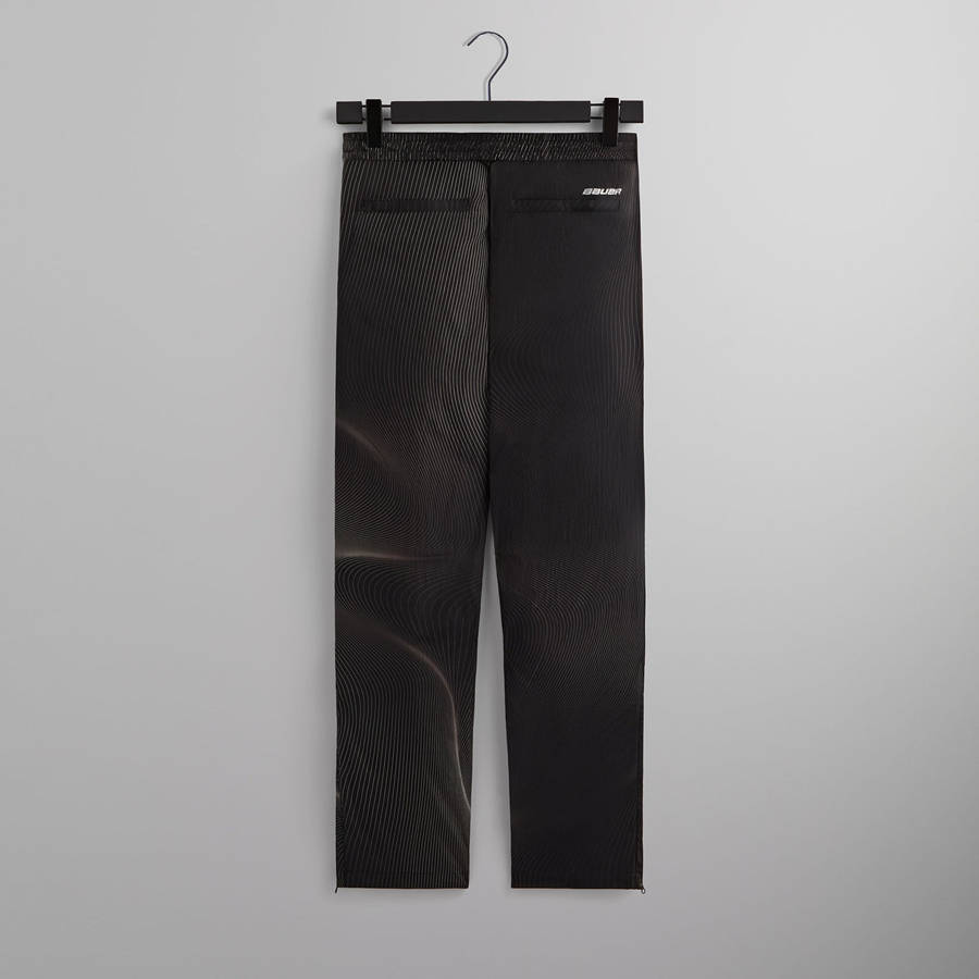 Black Men Kith and Bauer for the New York Rangers Nylon Track Pants | 3604-LKOXB