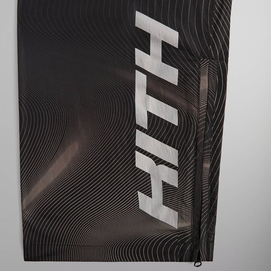 Black Men Kith and Bauer for the New York Rangers Nylon Track Pants | 3604-LKOXB