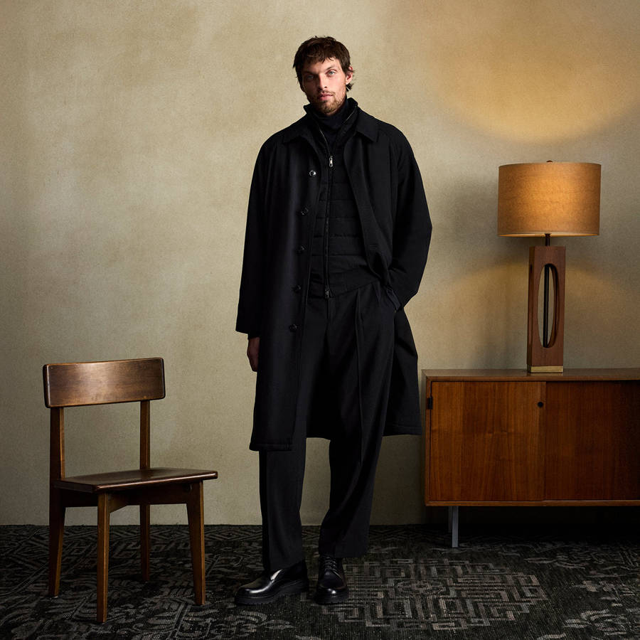 Black Men Kith and Giorgio Armani Coats | 5462-EZBUG