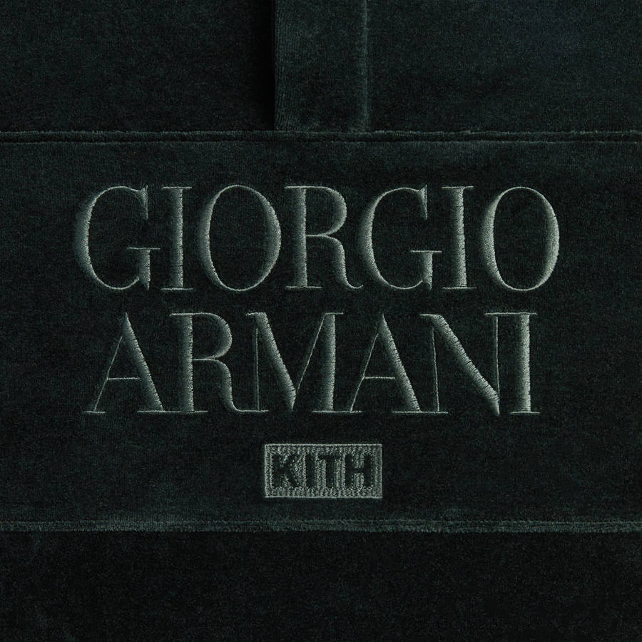 Black Men Kith and Giorgio Armani Rugby Shirts | 2805-KUHZI