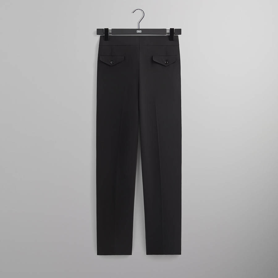 Black Men Kith and Giorgio Armani Suit Pant Trousers | 5129-IASRQ