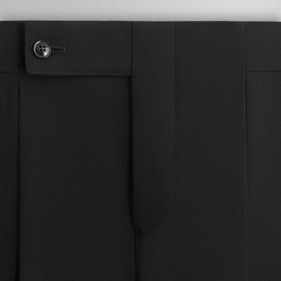 Black Men Kith and Giorgio Armani Suit Pant Trousers | 5129-IASRQ