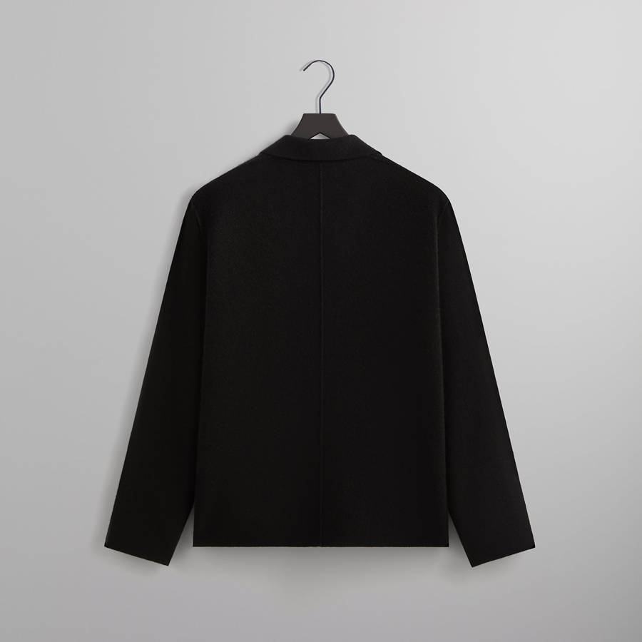 Black Men Kith and Kin Cashmere Raya Double Breasted Blazer Jackets | 2701-DRGCT