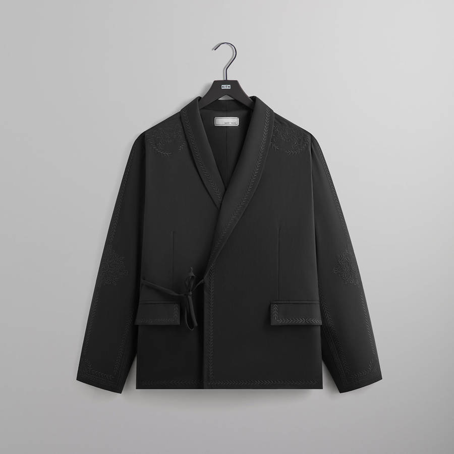 Black Men Kith and Kin Hayden Crossover Blazer Jackets | 1259-GHBZY