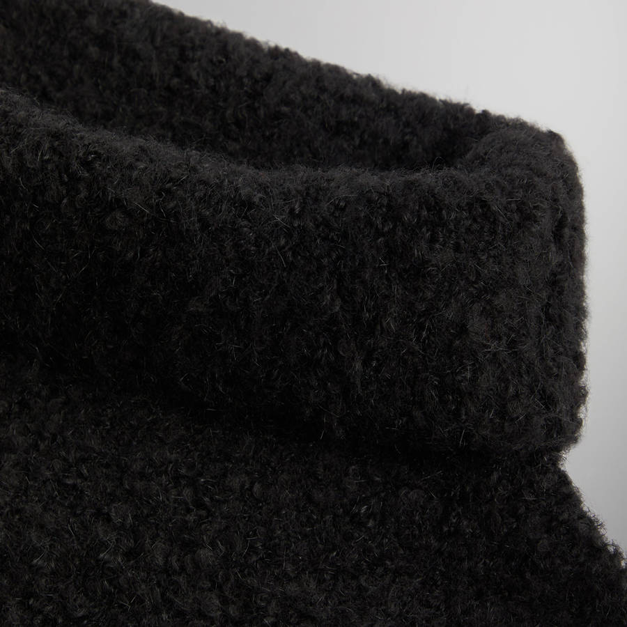 Black Men Kith and Kin Speckled Boucle Walker Turtleneck Shirts | 0297-SVBKA