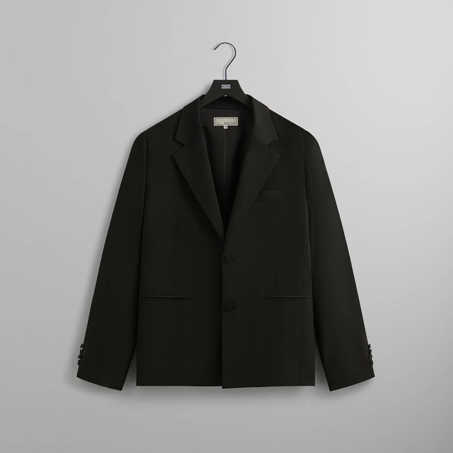 Black Men Kith and Kin Tropical Wool Erik Blazer Jackets | 7851-INKOR