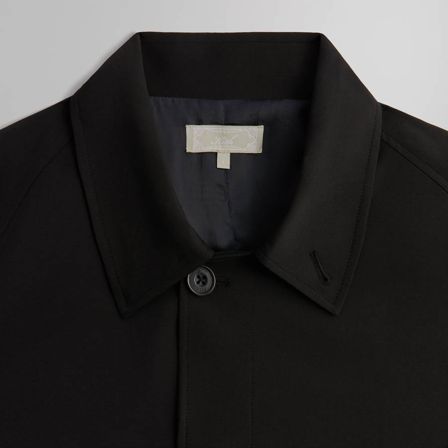 Black Men Kith and Kin Tropical Wool Marcus Coats | 2570-LMPSV