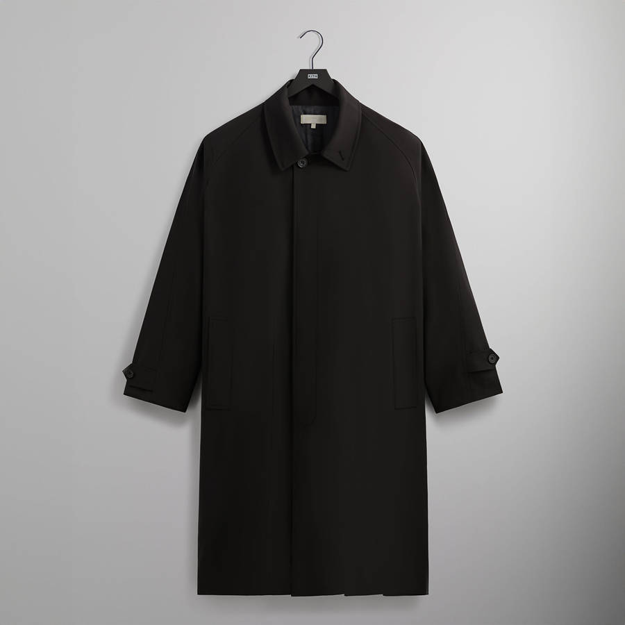 Black Men Kith and Kin Tropical Wool Marcus Coats | 2570-LMPSV