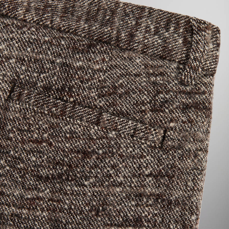 Black Men Kith and Kin Tweed Kylan Pleated Pants | 0498-PUGCT