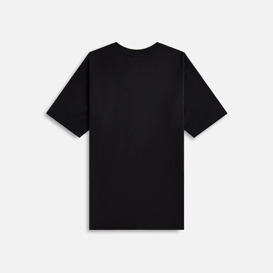 Black Men Kith by Parra Cheap Strings T-Shirt | 7648-TPSLW