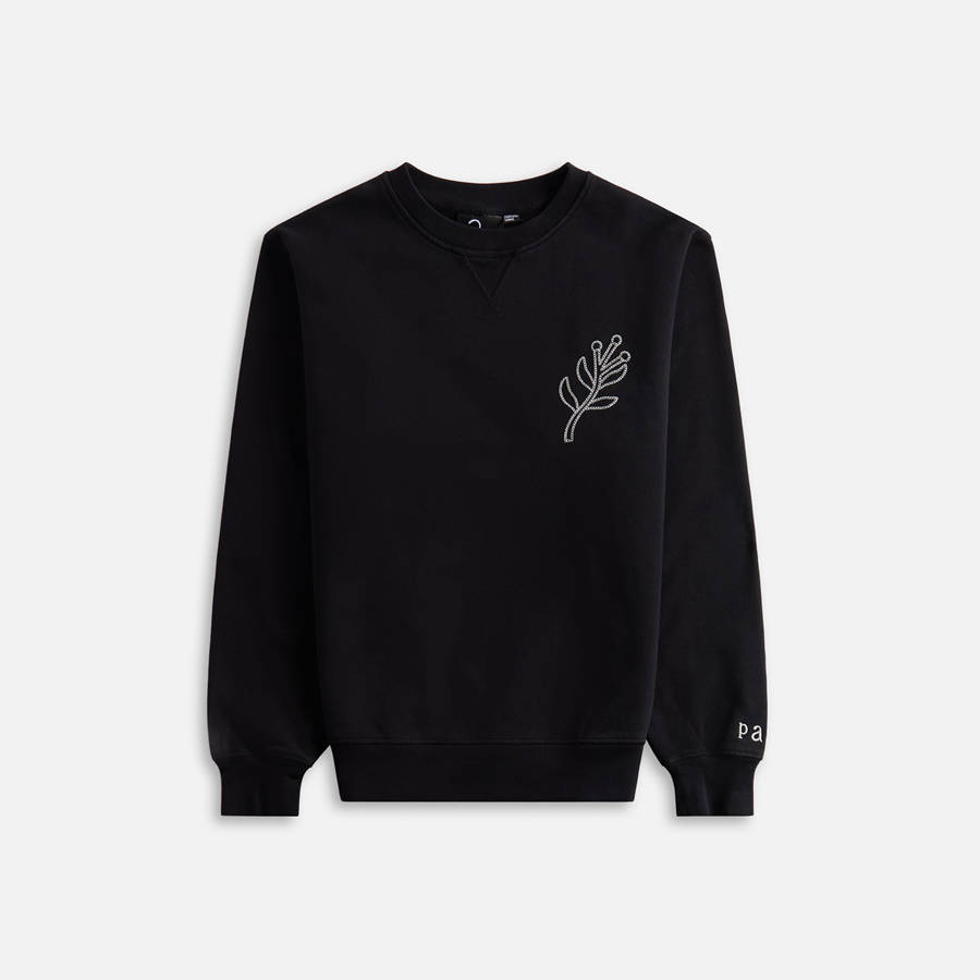 Black Men Kith by Parra Duck Attack Crew Neck Sweatshirts | 0825-ECUDQ