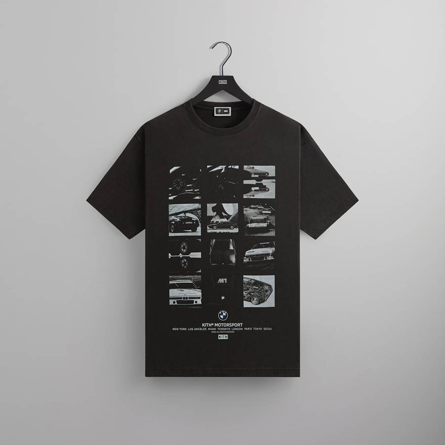 Black Men Kith for BMW Gallery Vintage Shirts | 9403-FXEIA