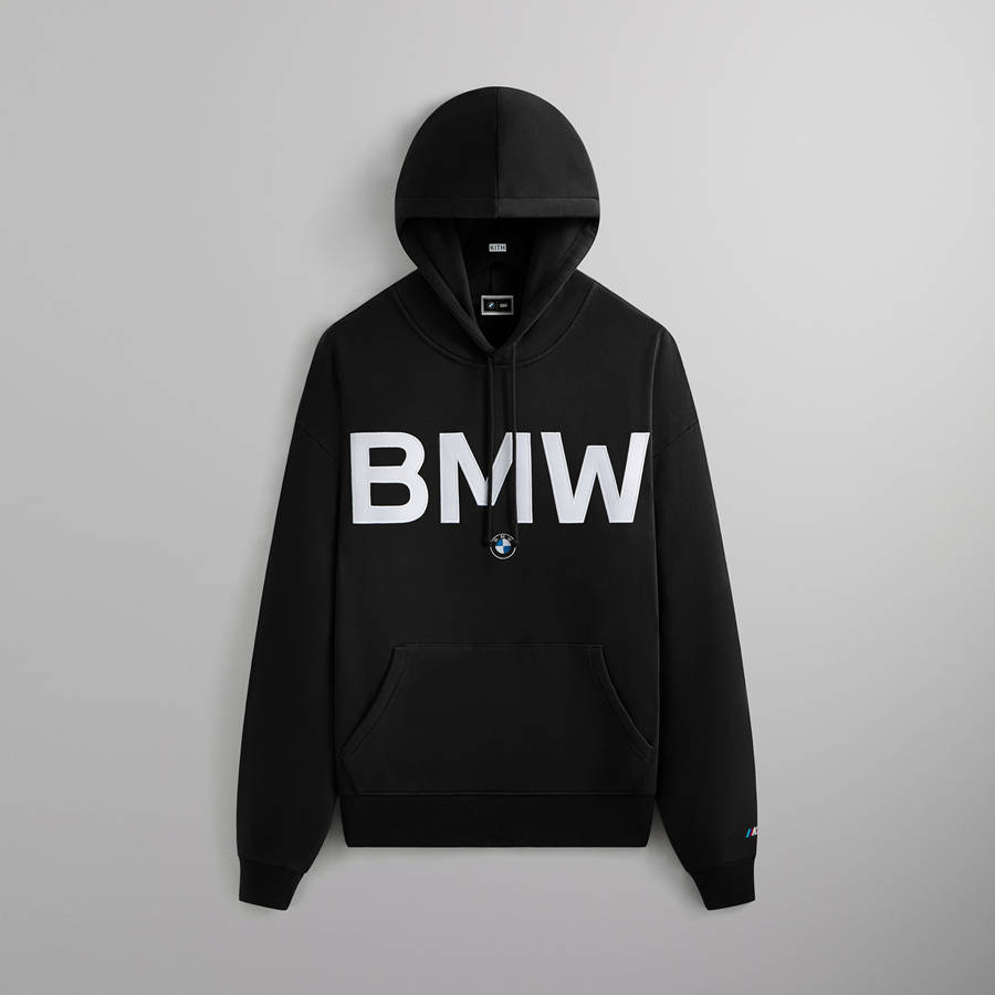 Black Men Kith for BMW Jumbo Vintage Nelson Hoodie | 1680-PHADX