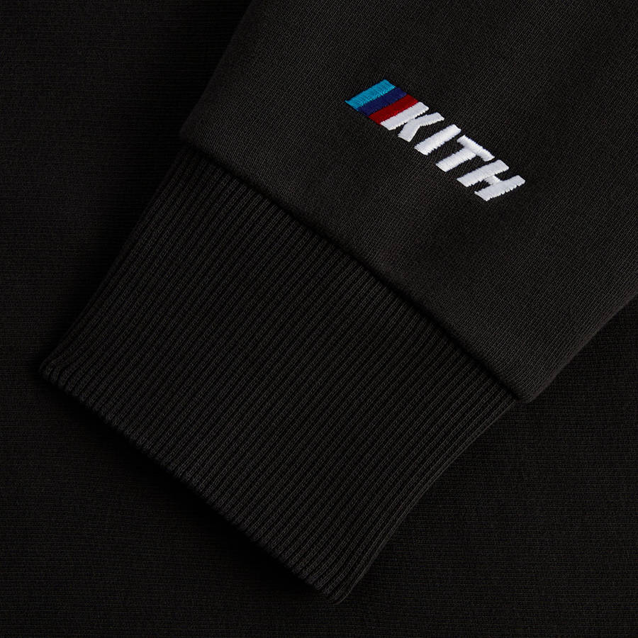 Black Men Kith for BMW Jumbo Vintage Nelson Hoodie | 1680-PHADX