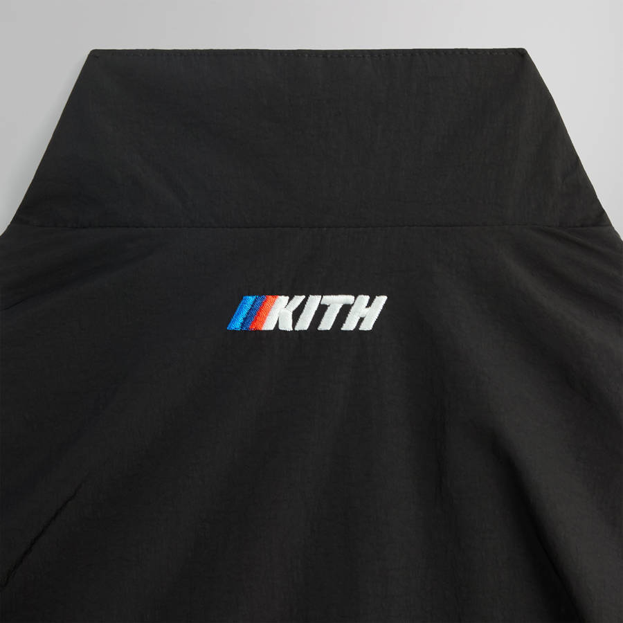 Black Men Kith for BMW Racing Track Jackets | 5762-UIRNX
