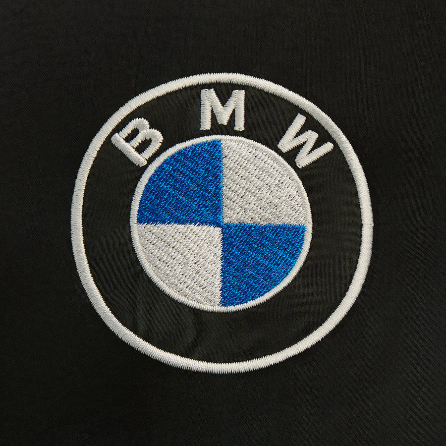 Black Men Kith for BMW Souvenir Moto Jackets | 9374-SFVGQ