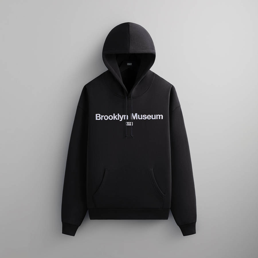 Black Men Kith for the Brooklyn Museum Nelson Hoodie Sweatshirts | 7693-SOEDN