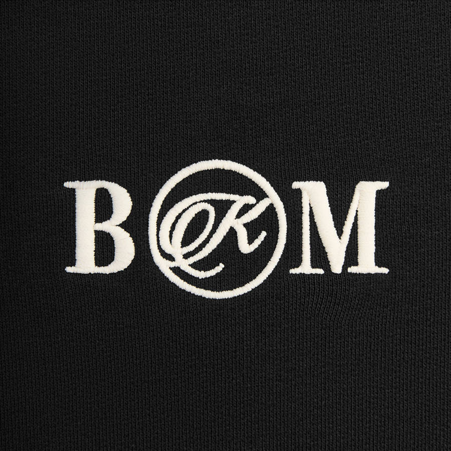 Black Men Kith for the Brooklyn Museum Serif Hoodie Sweatshirts | 6539-MAXCN