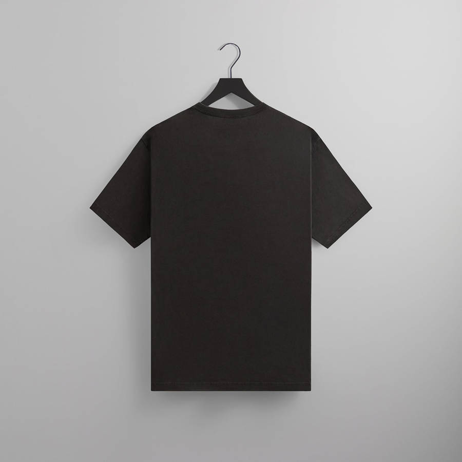 Black Men Kith for the New York Knicks Luster Vintage T-Shirt | 1875-NGQLH