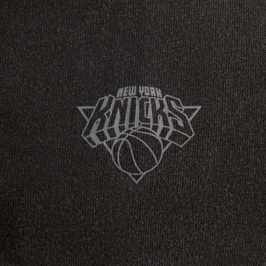 Black Men Kith for the New York Knicks Luster Vintage T-Shirt | 1875-NGQLH
