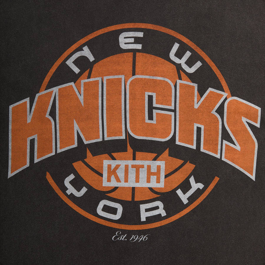 Black Men Kith for the New York Knicks Showtime Vintage Shirts | 6145-NHOLS