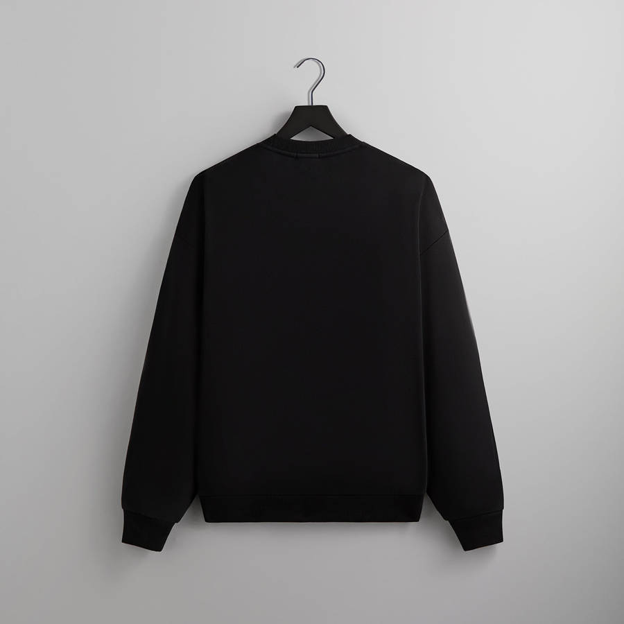 Black Men Kith for the New York Knicks Vintage Nelson Crewneck Sweatshirts | 3849-AJPRO