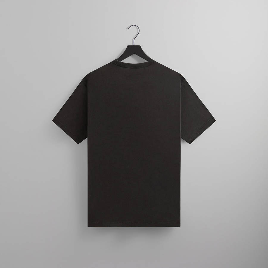 Black Men Kith for the New York Knicks Wingman Vintage T-Shirt | 3912-HOJGM