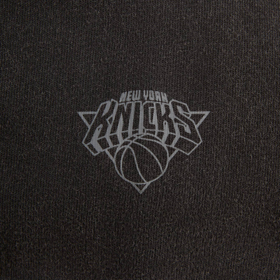 Black Men Kith for the New York Knicks Wingman Vintage T-Shirt | 3912-HOJGM