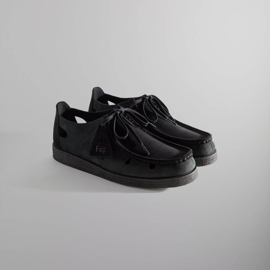 Black Women Kith 8th St by Ronnie Fieg for Clarks Originals Brixham Sandals | 9783-KXPJL
