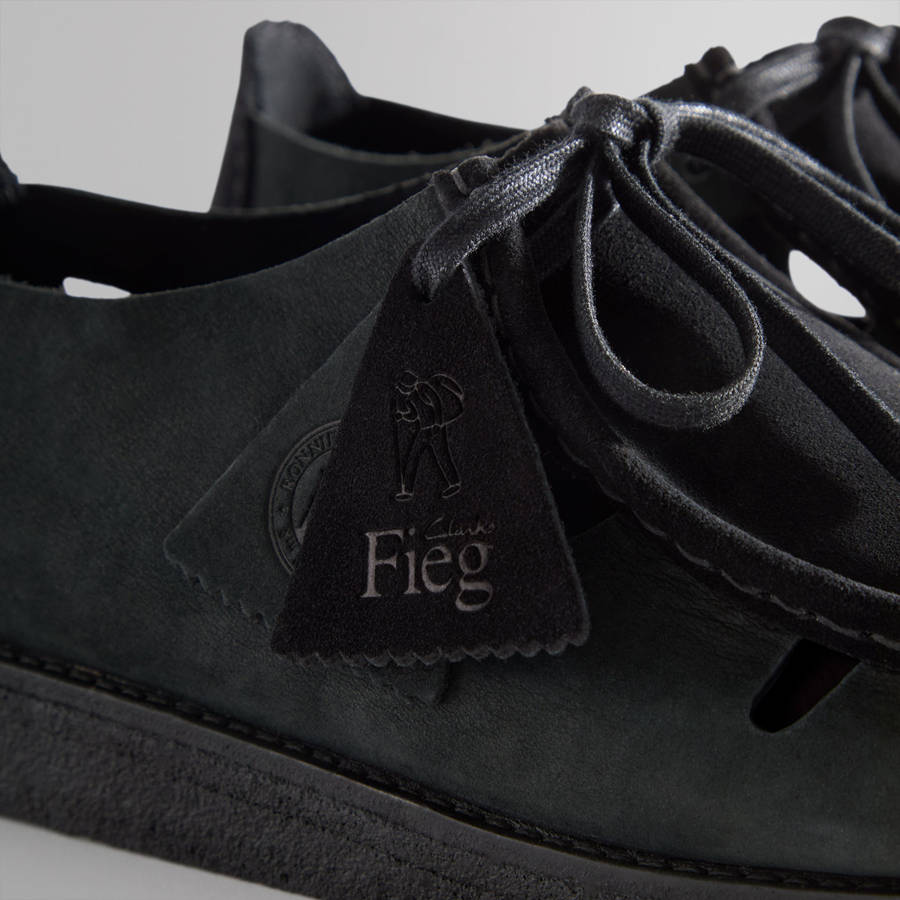 Black Women Kith 8th St by Ronnie Fieg for Clarks Originals Brixham Sandals | 9783-KXPJL